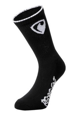 Ponožky dlouhé - Vysoké ponožky REPRESENT LONG BLACK - R8A-SOC-030137 - S