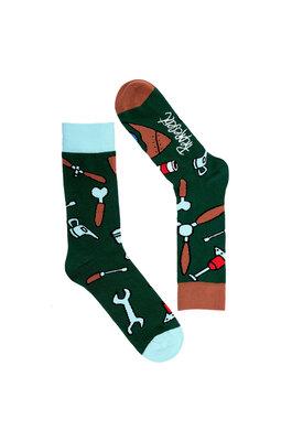 Ponožky Graphix - Vysoké ponožky REPRESENT GRAPHIX SPITFIRE PARTS - R1A-SOC-065137 - S