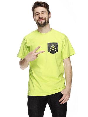 Pánska trička - Pánske tričko s krátkym rukávom REPRESENT FAKE POCKET 2 - R8M-TSS-2605S - S