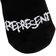 Ponožky krátké - Krátke ponožky REPRESENT SHORT BLACK - R8A-SOC-020137 - S